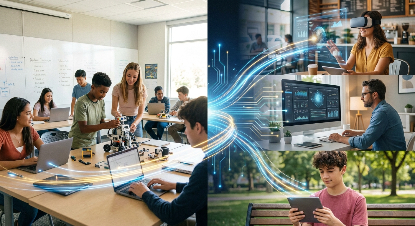 Le Blended Learning phygital : Le grand retour d'une pédagogie hybride fluide